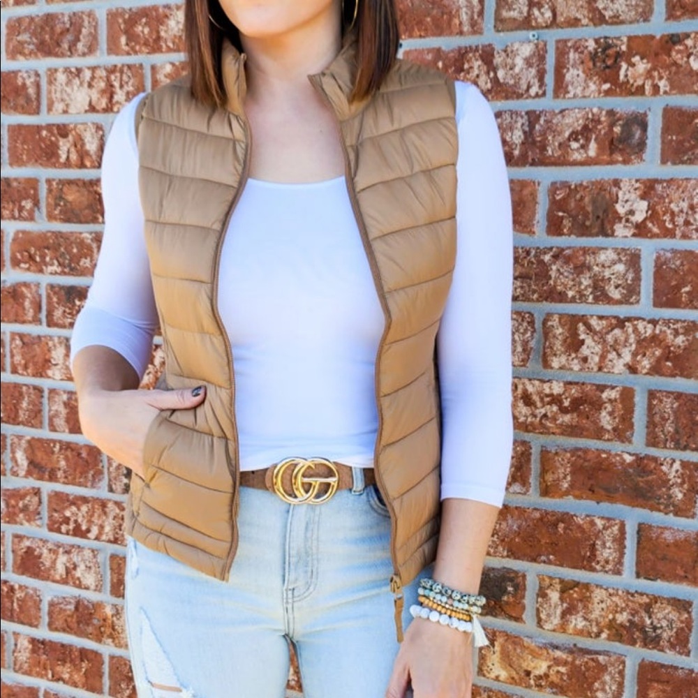 Love Tree Puff Vest